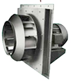 ventilation sysyem for industrial ovens